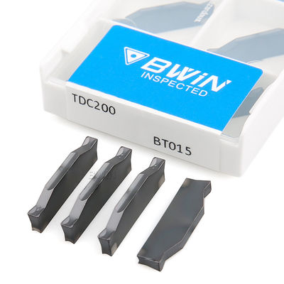 Lapisan CVD Sisipan Grooving Internal 1mm Presisi Tinggi Tdc 200 300